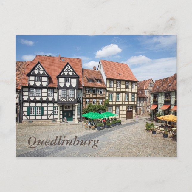 Postal Quedlinburg (Anverso)