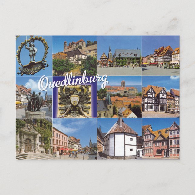 Postal Quedlinburg - Postcard (Anverso)