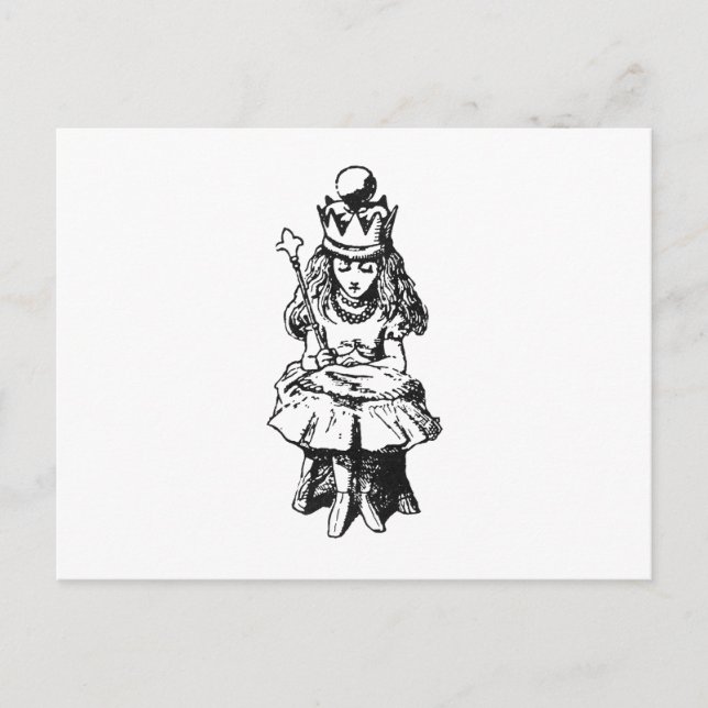 Postal Queen Alice (Anverso)
