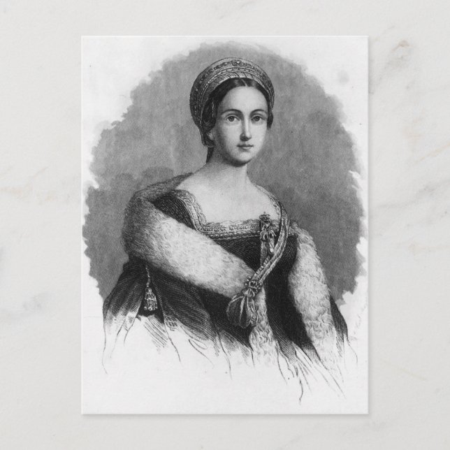 Postal Queen Anne Boleyn (Anverso)