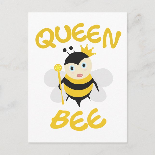 Postal Queen Bee (Anverso)