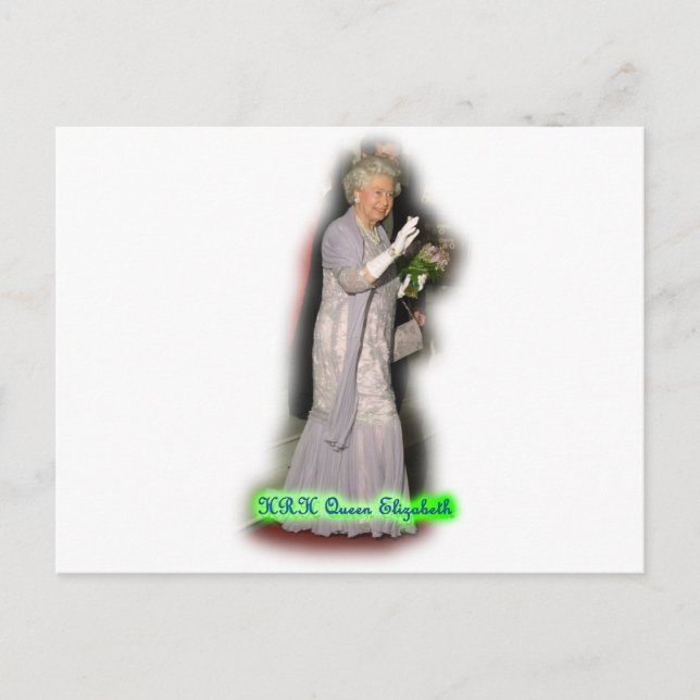 Postal QUEEN Elizabeth (Anverso)