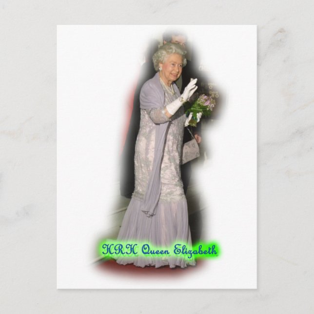 Postal QUEEN Elizabeth (Anverso)