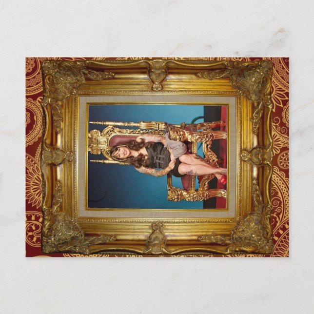 Postal Queen Hannah Postcard (Anverso)