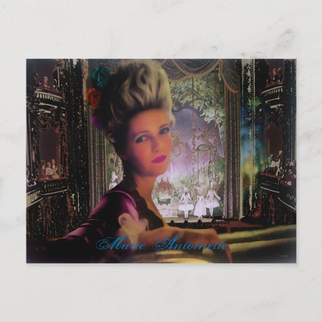 Postal Queen Marie Antoinette II ~ Postcard (Anverso)