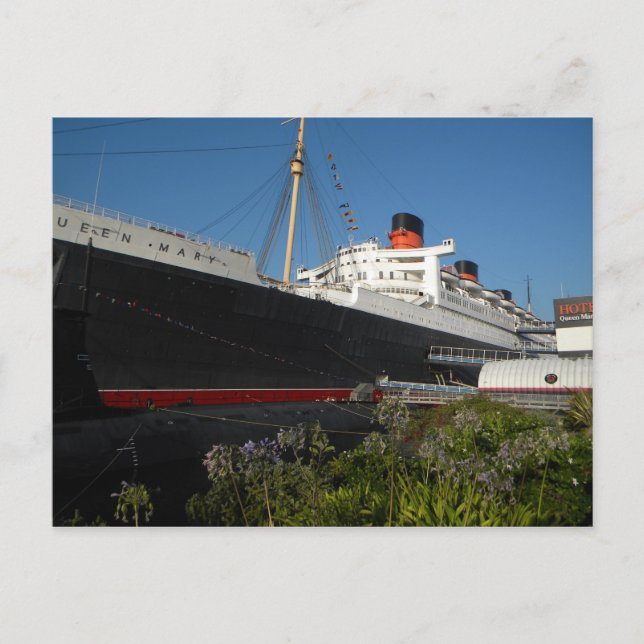 Postal Queen Mary (Anverso)