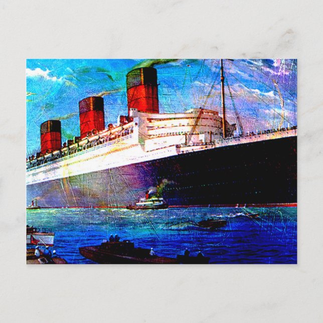 POSTAL QUEEN MARY 2 (Anverso)