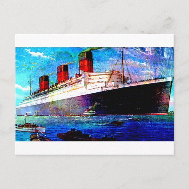 POSTAL QUEEN MARY 2 (Anverso)