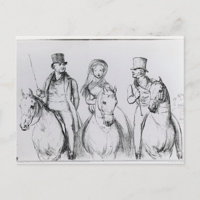 Postal Queen Victoria, Lord Melbourne and Lord Russell (Anverso)