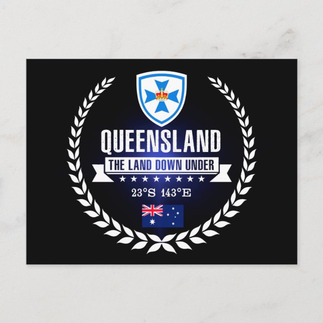 Postal Queensland (Anverso)