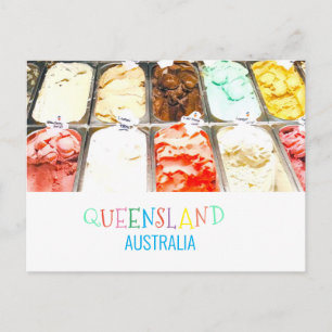 Postal Queensland sorbet Australia funky viajar moderno