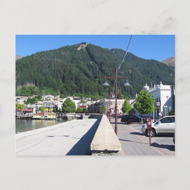Postal Queenstown, Otago, Nueva Zelandia (Anverso)