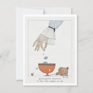 Postal Quelques Bagues Charles Martin Fashion