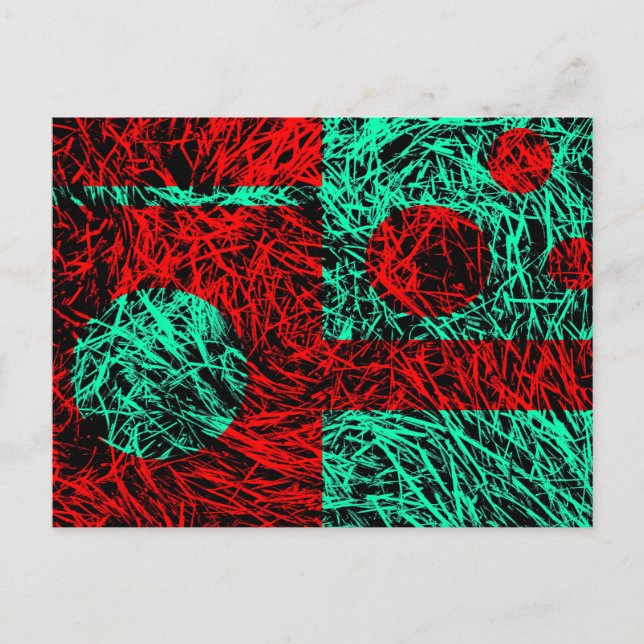 Postal "Quema de hierba" (Anverso)