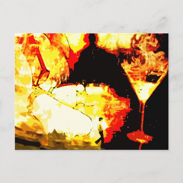 Postal quemado. (Anverso)