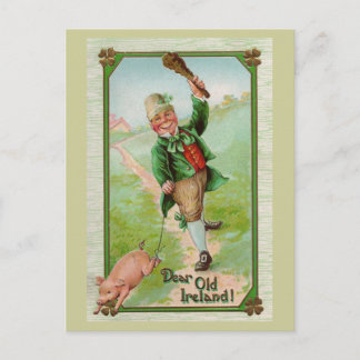 Postal ¡Querida Irlanda vieja! Día de San Patricio