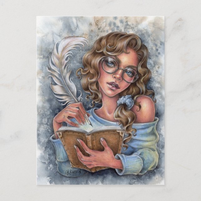 Postal Querido diario (Anverso)