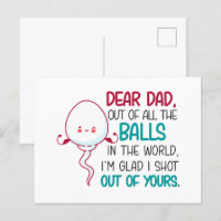 Querido papá, de todas las bolas del mundo