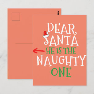 Postal Querido Papá Noel Es El Raro Regalo Que Coincide.