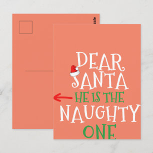 Postal Querido Papá Noel Es El Raro Regalo Que Coincide.