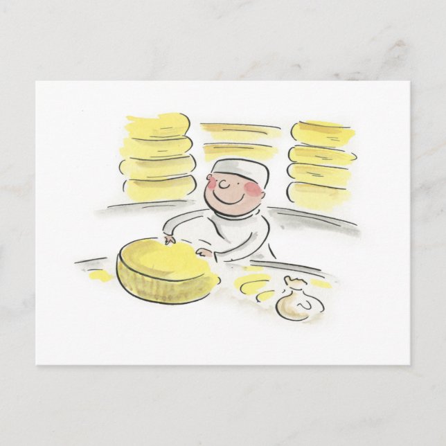 Postal Queso (Anverso)