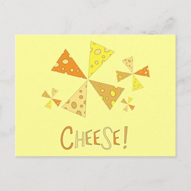 Postal ¡Queso! (Anverso)