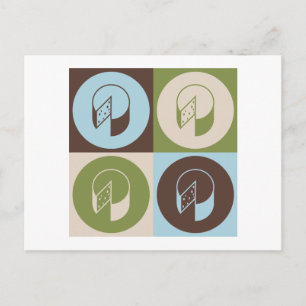 Postal Queso de arte pop