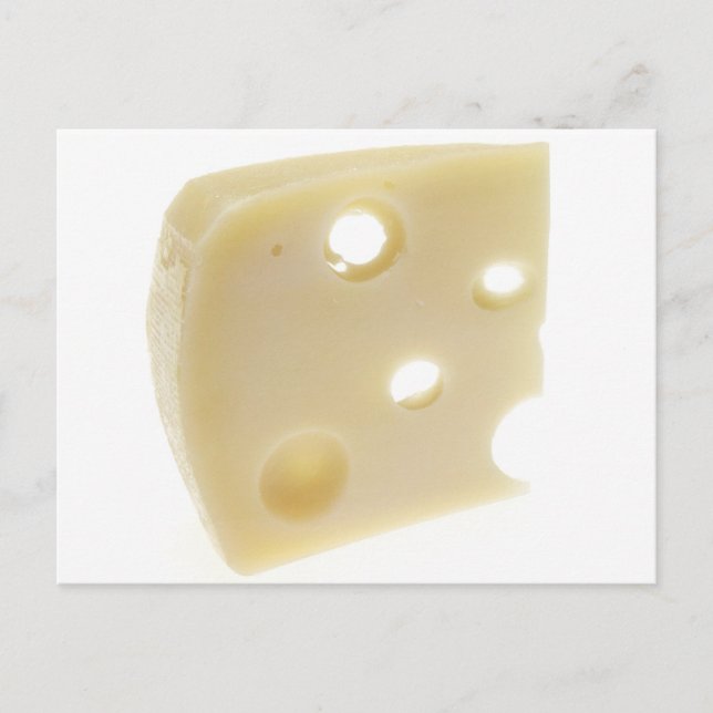 Postal Queso suizo (Anverso)