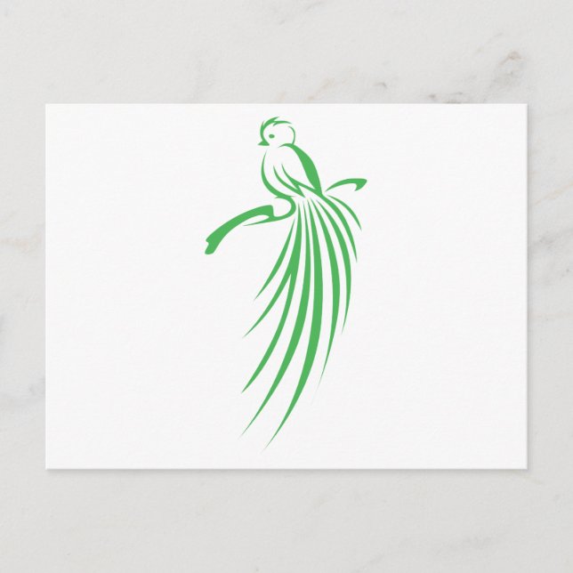 Postal Quetzal (Anverso)