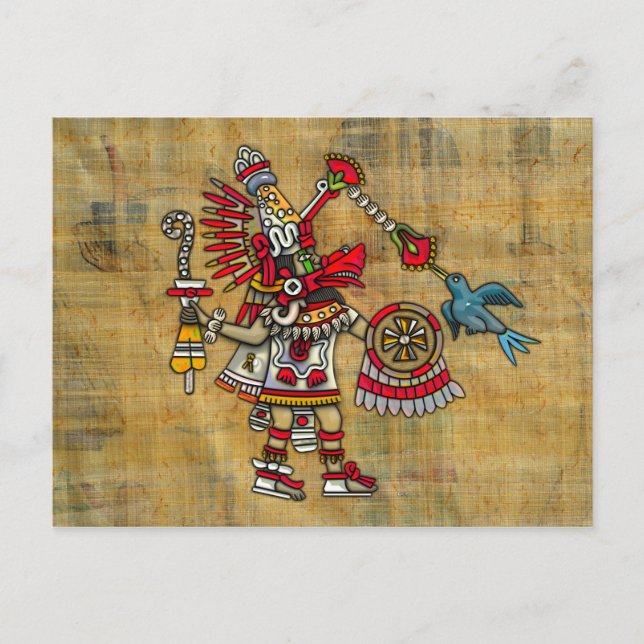 Postal Quetzalcoatl (Anverso)