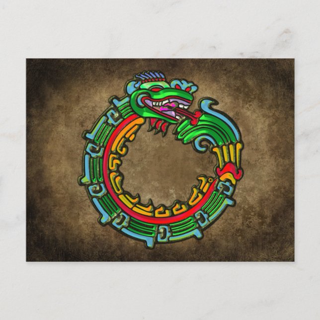 Postal Quetzalcoatl (Anverso)