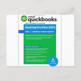 Postal Quickbooks Desktop Pro 2023 - intquickbooks.com