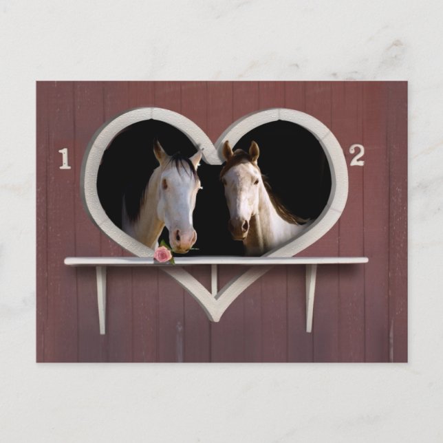 Postal ¿Quieres Caballo? (Anverso)