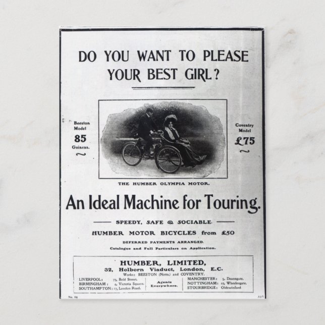 Postal ¿Quieres complacer a tu mejor Chica? (Anverso)