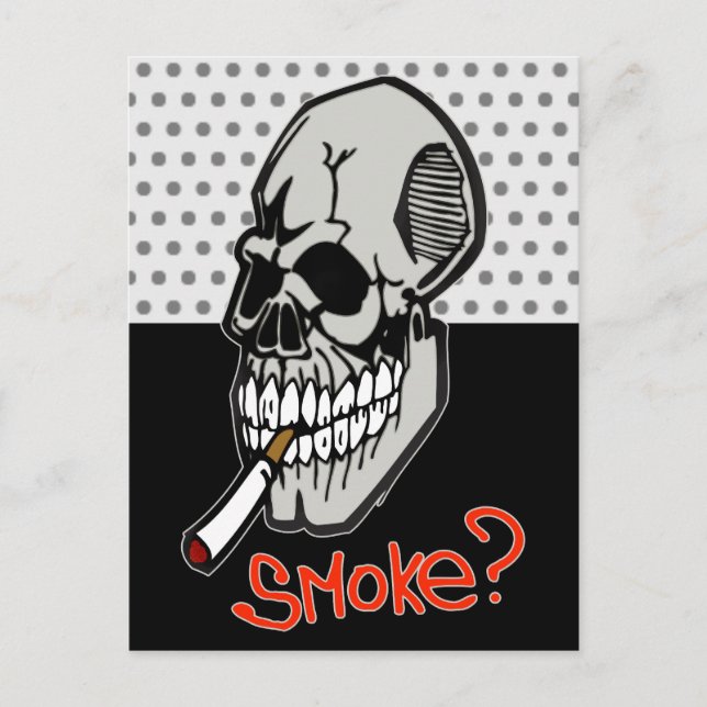 Postal Quieres Un Humo (Anverso)