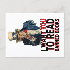 POSTAL QUIERO QUE LEAS LIBROS PROHIBIDOS