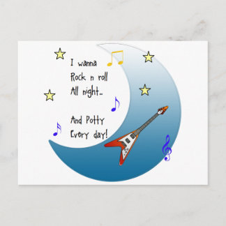 Postal Quiero rodar toda la noche