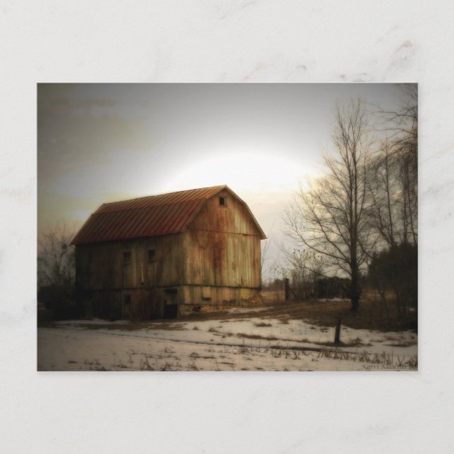 Postal Quiet Barn (Anverso)
