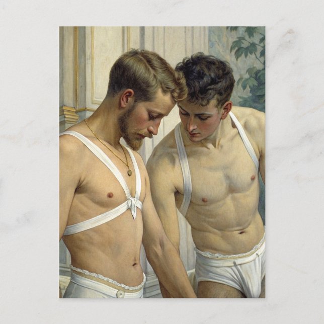 Postal Quiet Contemplation: Bonds of Intimacy (Anverso)