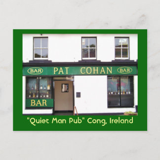 Postal Quiet Man Pub Postcard