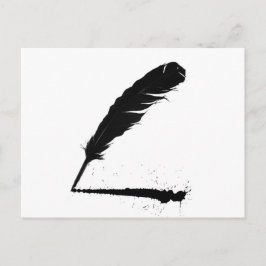 Postal Quill con tinta