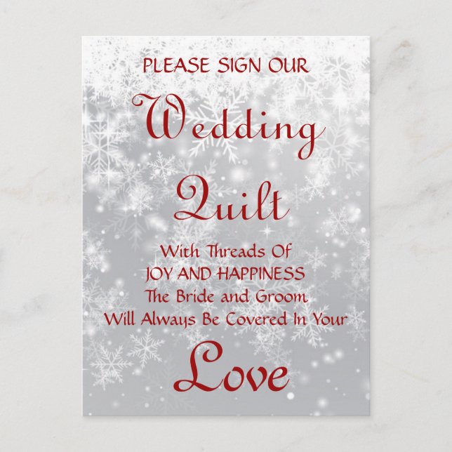 Postal Quilt Guestbook (Anverso)