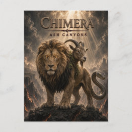 Postal Quimera Cañones de Ceniza Cine Oscuro