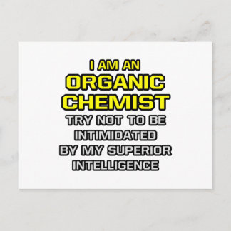 Postal Química orgánica... Inteligencia superior