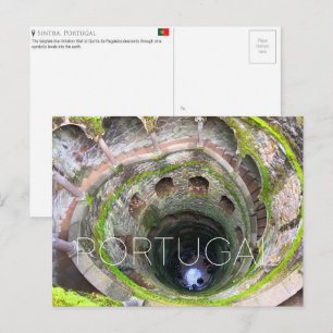 Postal Quinta da Regaleira, Sintra, Portugal Viaje 