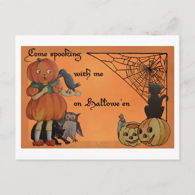 Postal Quirky Halloween (Anverso)