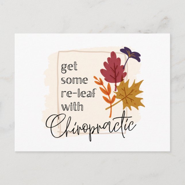 Postal Quiropráctico, quiropráctico, quiropráctico (Anverso)