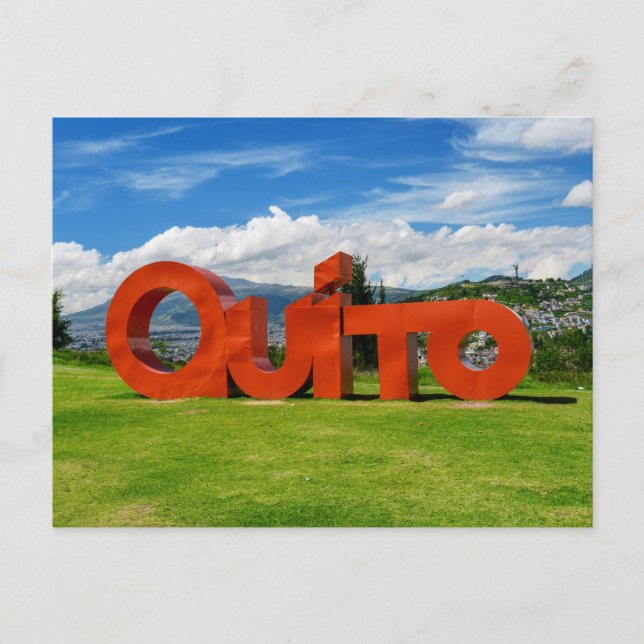 Postal Quito (Anverso)