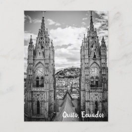Postal Quito, Ecuador Basílica del Voto Nacional