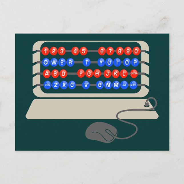 POSTAL QWERTY B.C. (Anverso)